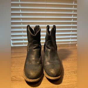 Lane Women's Blue Ankle Boots Size 6 1/2